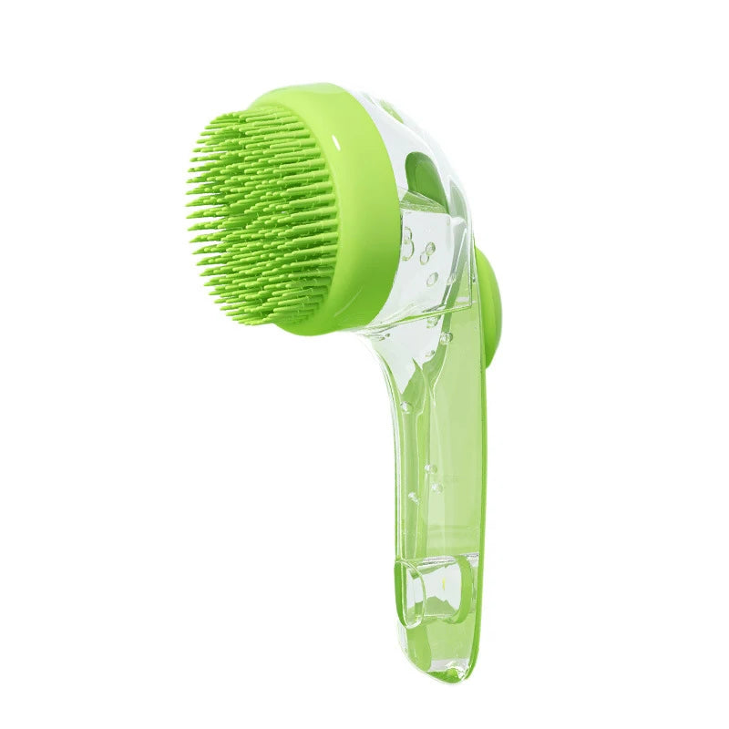 2-in-1 Honden Badborstel met Shampoo Dispenser