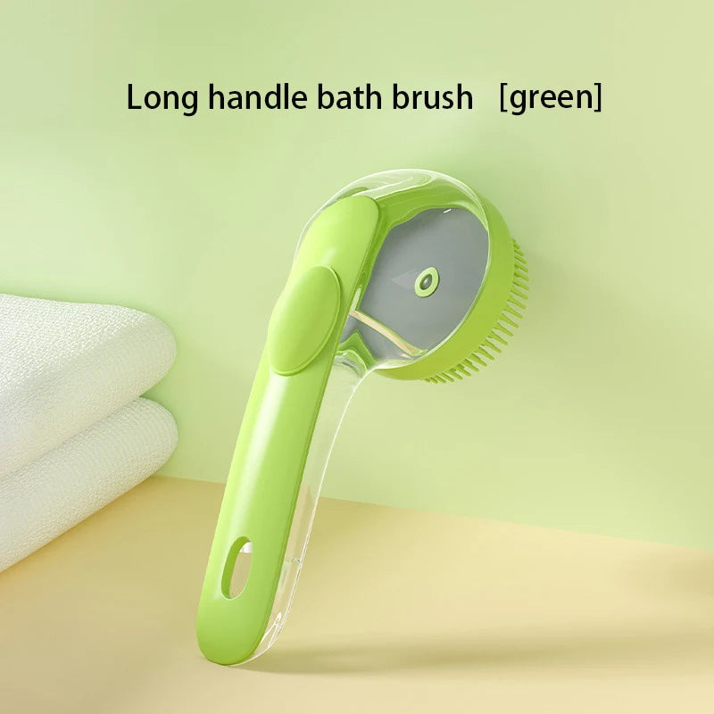 2-in-1 Honden Badborstel met Shampoo Dispenser